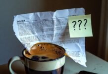 Health News Explained: What Recent Studies Really Show Crumpled PubMed printout in coffee mug with ??? note