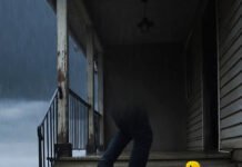 Weather News Update: Climate Events Impacting Millions Crooked porch photo: foot in puddle, yellow rubber duck staring during storm.